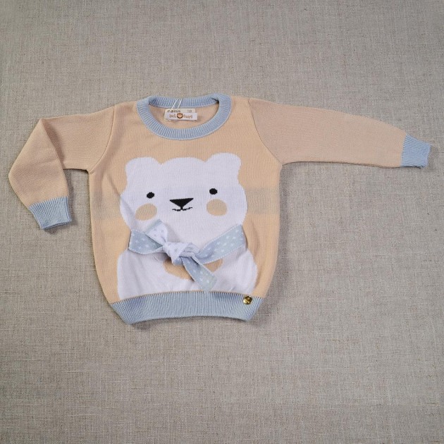 Sweater Teddy Cachecol