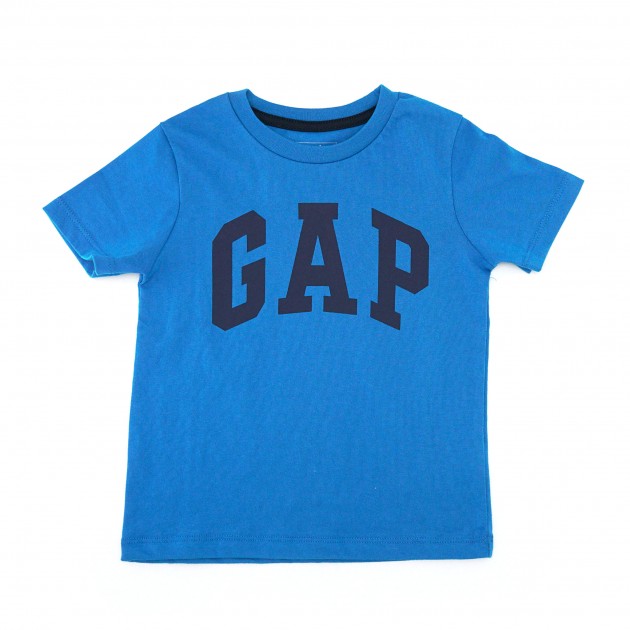 Camiseta Manga Curta Azul Gap